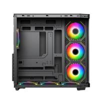 POWERBOOST PBA4375B-750W 80+ BRONZE 7*12cm ARGB Fanlı USB 3.0 Seaview Gaming Siyah Kasa